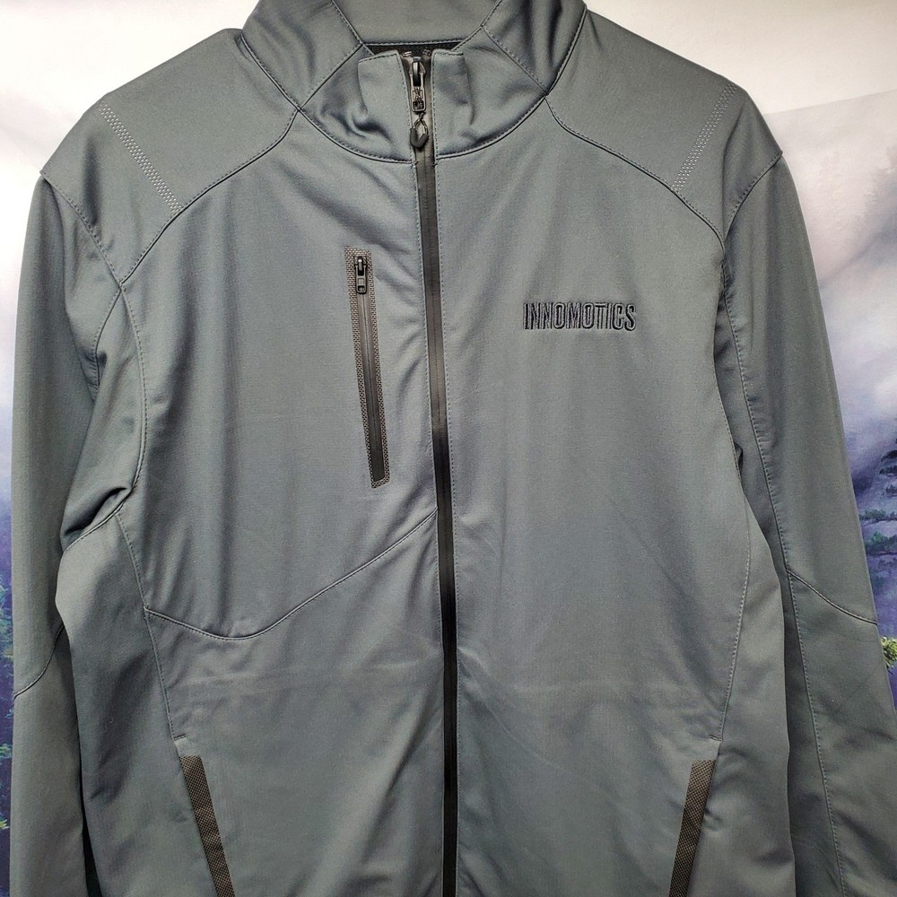OGIO Endurance Mens Size Large Gray Soft Shell Tech Golf Jacket