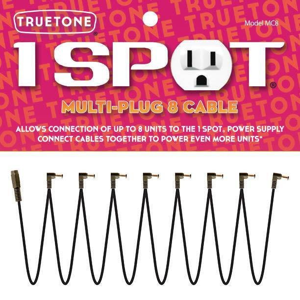 NEW Truetone One Spot Multi Plug 8 Cable - #MC8