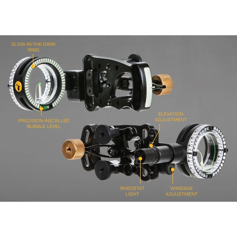 Trophy Ridge Drive™ Slider Sight with Adjustable Indicator Pin