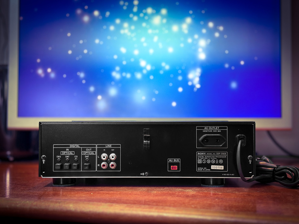 SONY SDP-D905 🌈RaRe🌈 S/PDIF Optical Stereo Digital Equalizer DSP Processor