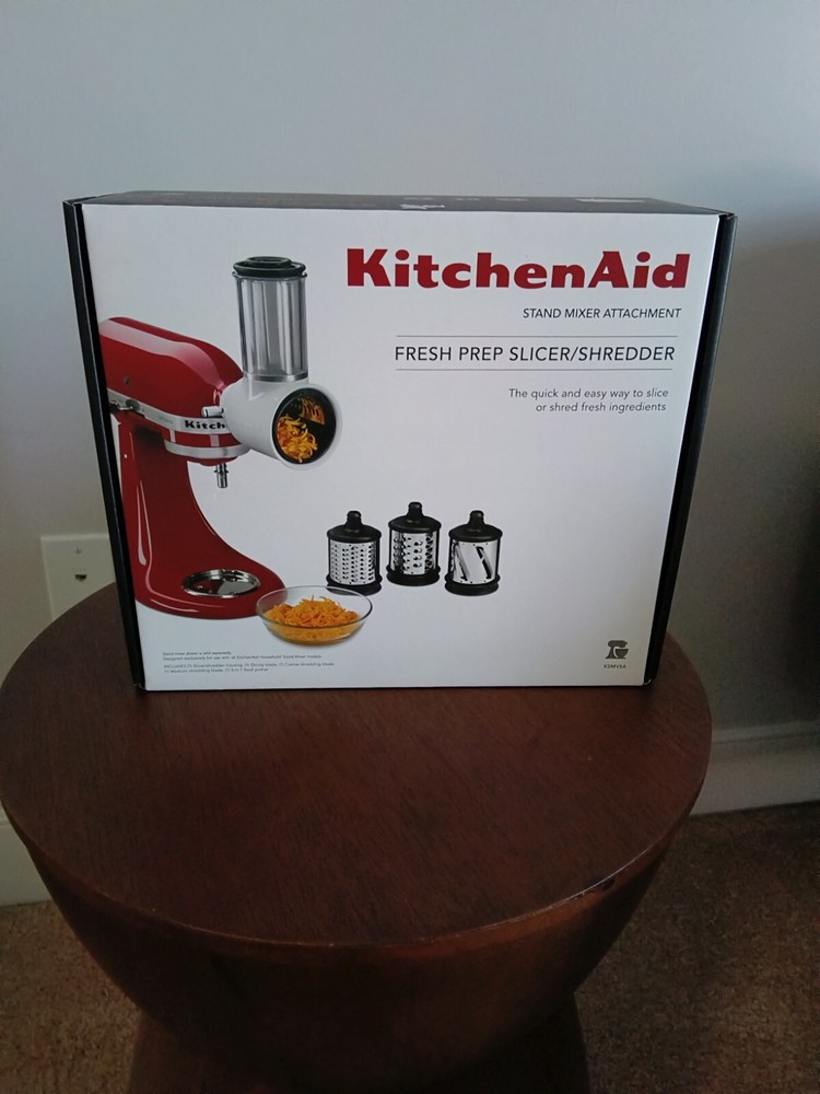 KitchenAid Fresh Prep Slicer/Shredder Attachment - White KSMVSA ***New open box*