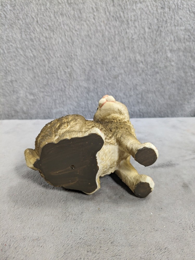 Resin Bunny Rabbit Stone Textured 6” Tall Spring Easter Decor