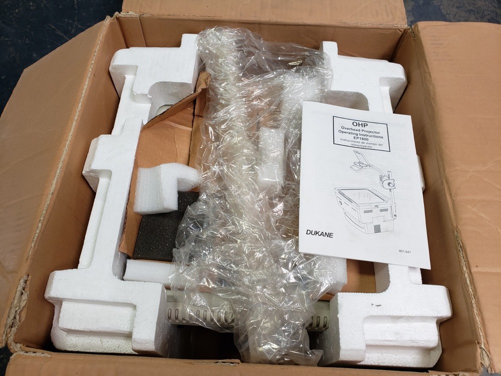 Dukane EP 1800 Overhead Projector.