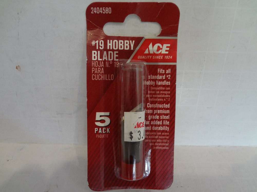 ACE #19 Hobby Blade - 5 pk #2404580