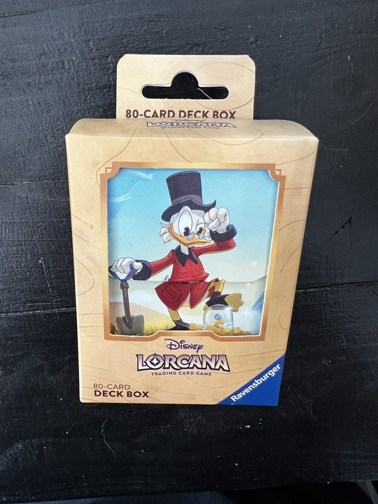 Disney Lorcana Scrooge McDuck Deck Box