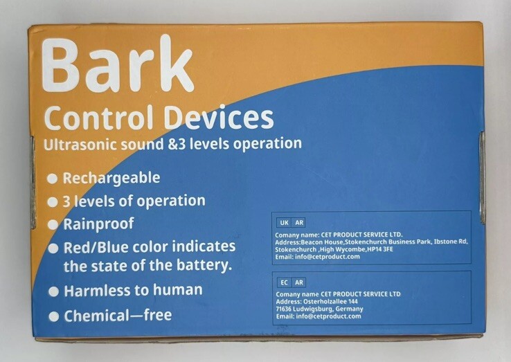 Anti Barking Devices, Auto Dog Bark Control Devices with 3 Modes, Rechargeable