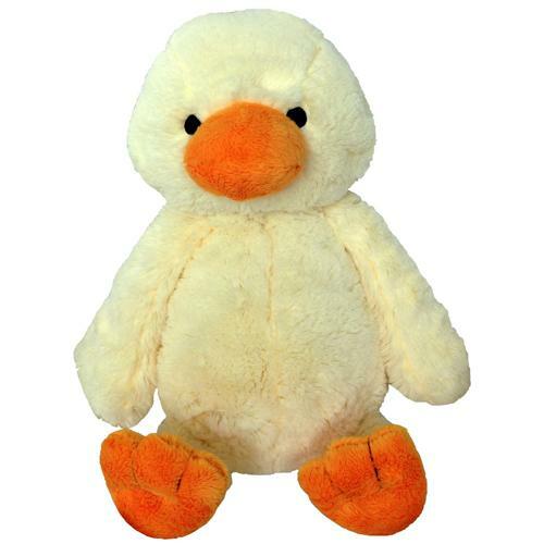 15" Squeaky Yellow Duck Dog Toy