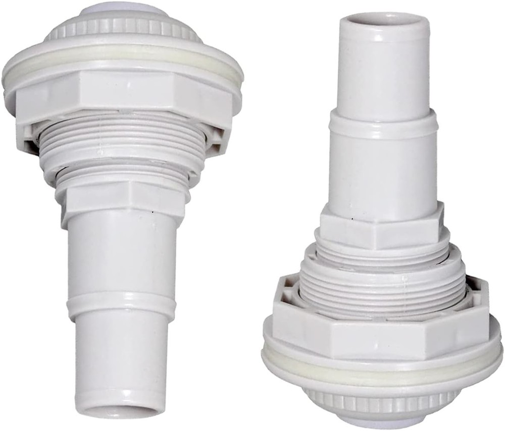 ATIE Above Ground Pool Complete Return Jet Fitting with Gaskets and Adapter...