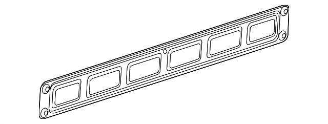 Genuine GM Pickup Box Tailgate Access Hole Cover Panel 22970872