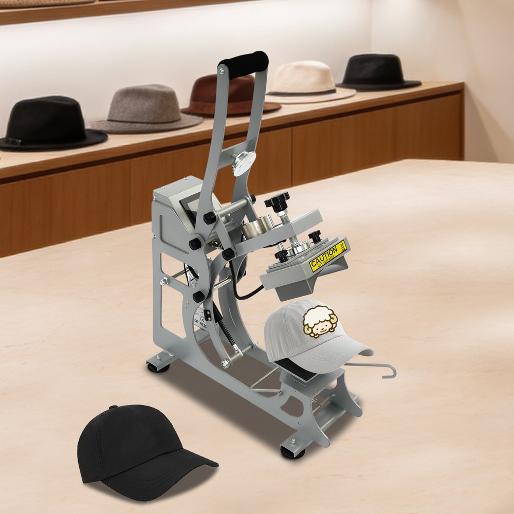 Hat Heat Press 2-in-1 Workbench Cap Heat Press Machine Sublimation Transfer