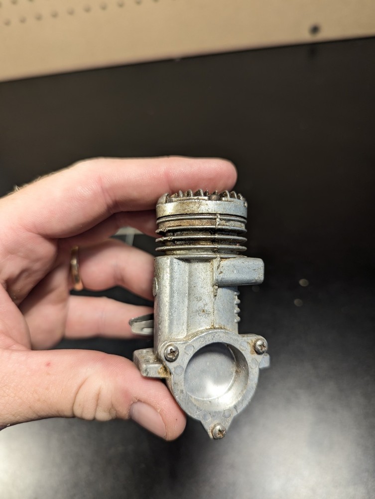 1955 Vintage Fox 29 Stunt Control Line Model Airplane Engine Excellent