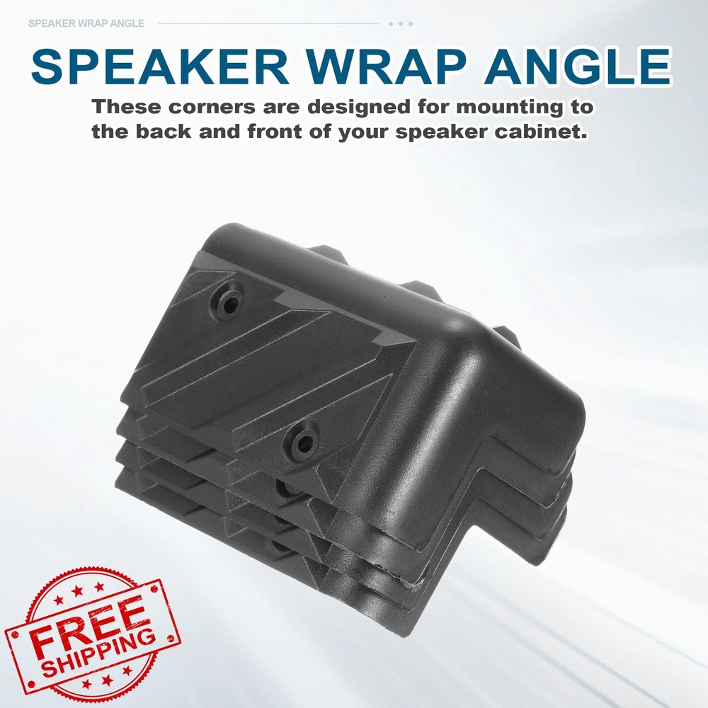 MECCANIXITY 4 Pcs Speaker Cabinet Corners Protector 48mm