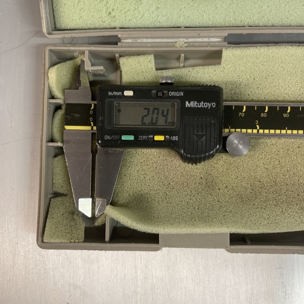 MITUTOYO 500-196 CD-6” CS Digital Caliper Absolute Digimatic Machinist’s Tool