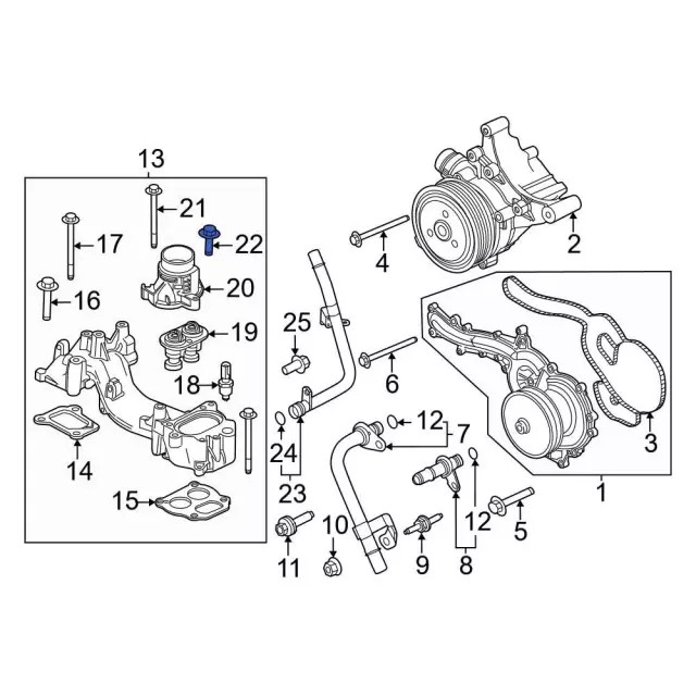 Genuine Ignition Coil Bolt W503280-S437