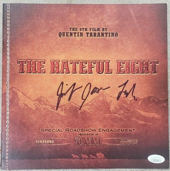 Jennifer Jason Leigh Signed Hateful Eight Roadshow Program Autographed JSA Auth