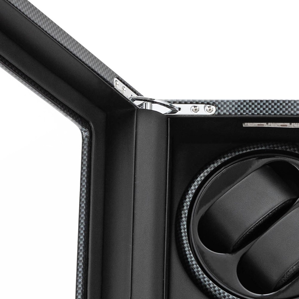 Watches Display Storage Case Automatic Rotation Watch Winder Box+LED Light NEW