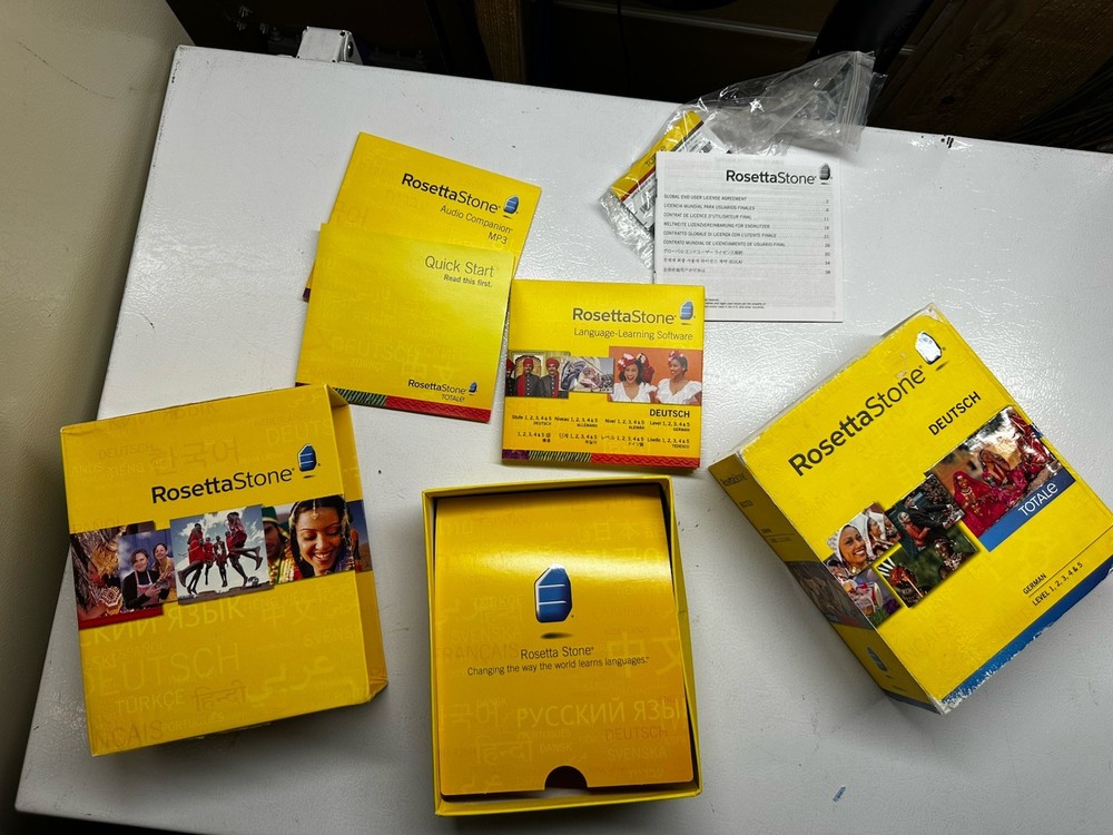 Rosetta Stone CD set - German (Deutsch) Level 1