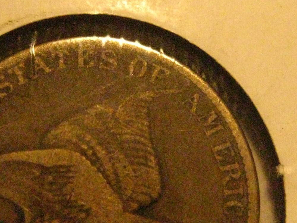 1858- Flying Eagle LL Cent / Fine