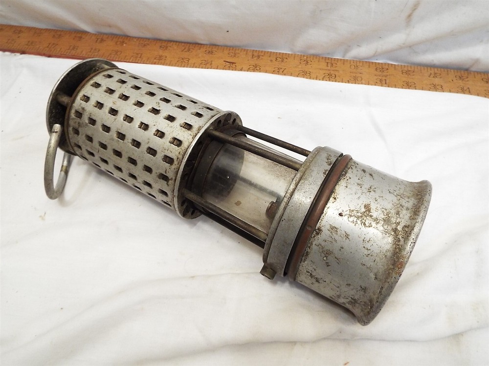 Koehler Model 201 Permissible Miners Safety Lantern Coal Mining Lamp Light Mine