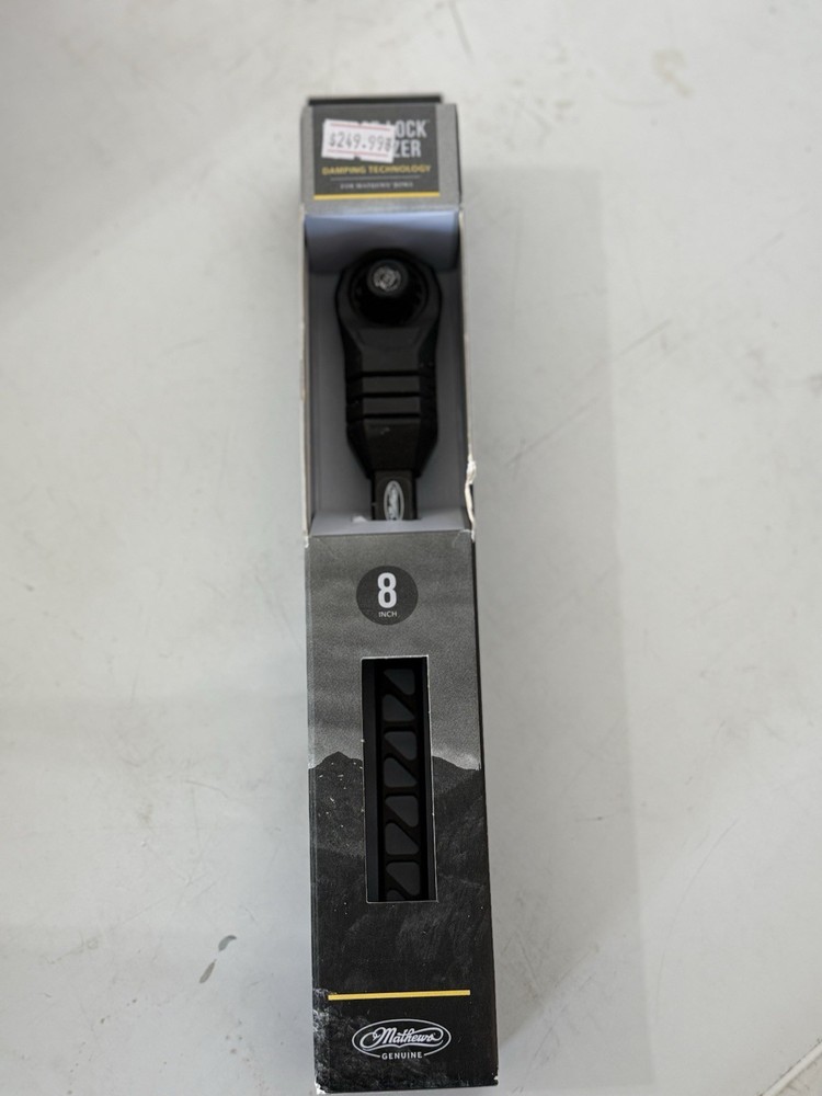 Mathews Bridge-Lock 8in Black Stabilizer Compound Bow