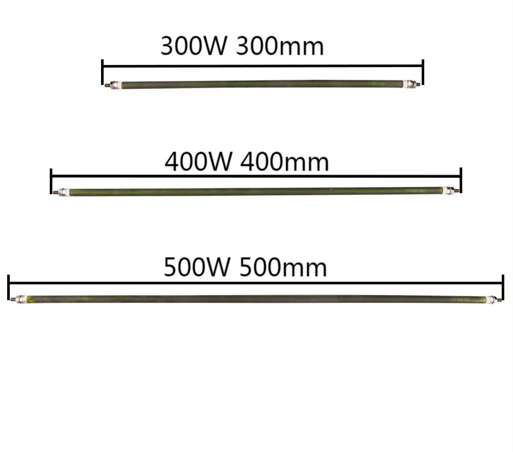 220V Oven Tubular Resistance Heating Element Flexible Stainless Steel 300-500W