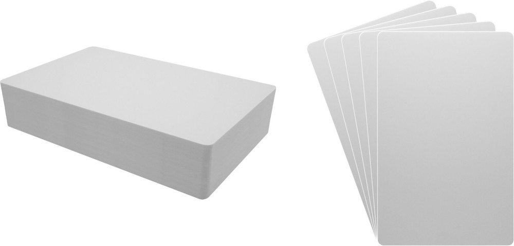 (100) Comic Book Bin Index Divider Cards - 7"x11" - White Standard 30mil Thick
