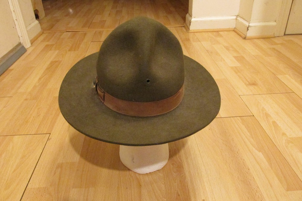 WW2 US drill instructor campaign hat