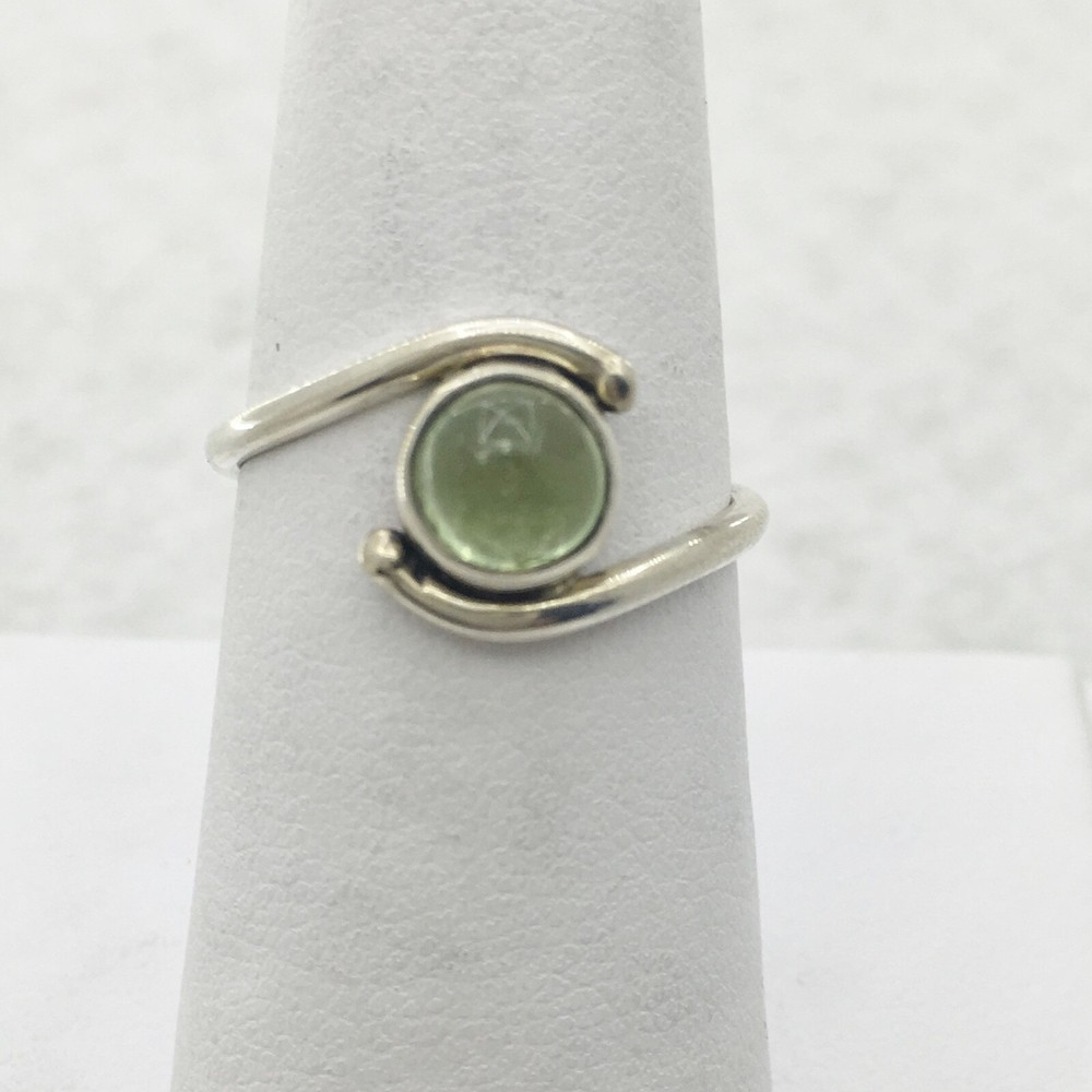 Sterling Silver Tourmaline ring size 8