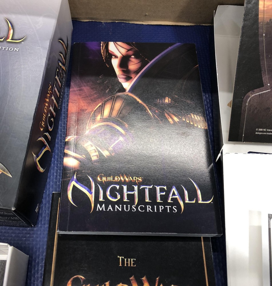 Guild Wars Nightfall Collector's Edition Box PC CD-ROM Game