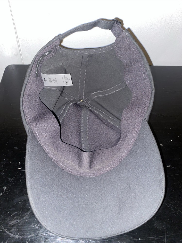 Lululemon Hat Grey Unisex Grey Performance Sport Baseball Hat