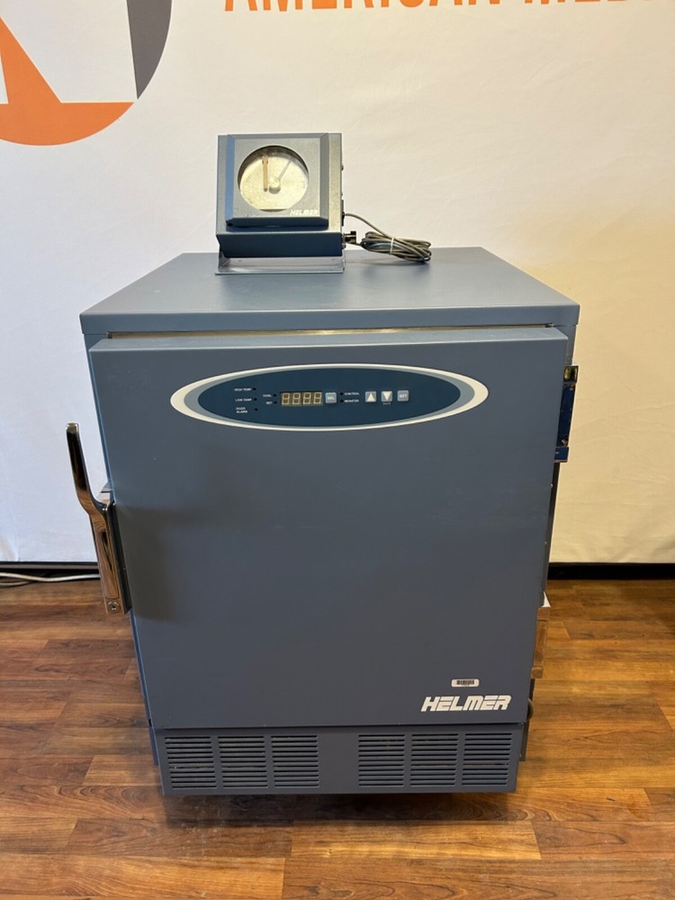 Helmer Undercounted Plasma Freezer HPF105 with Chart Recorder TCR
