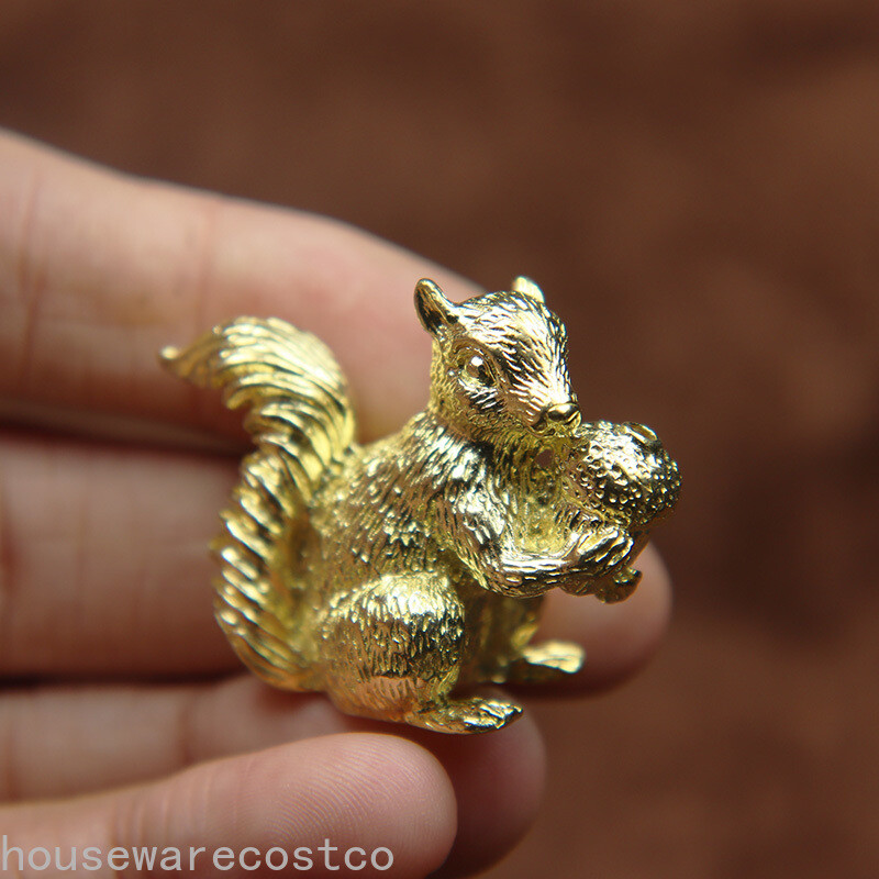 Solid Ornament Solid Copper Statue Figurines Brass Incense Holder Decoration
