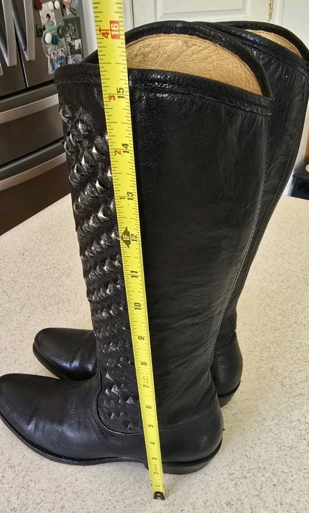 Frye Leather Black Boots Women's 6.5B