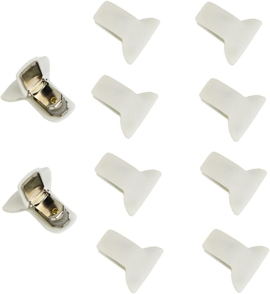 10 Pack Padded Comforter Clips Duvet Clips, Blanket Fasteners for Preventing Com