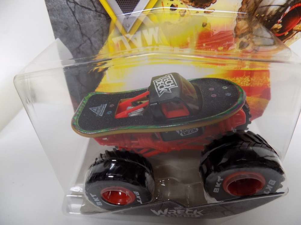 Spin Master 2026 MONSTER JAM AUTHENIC - TECH DECK - WRECK DECK