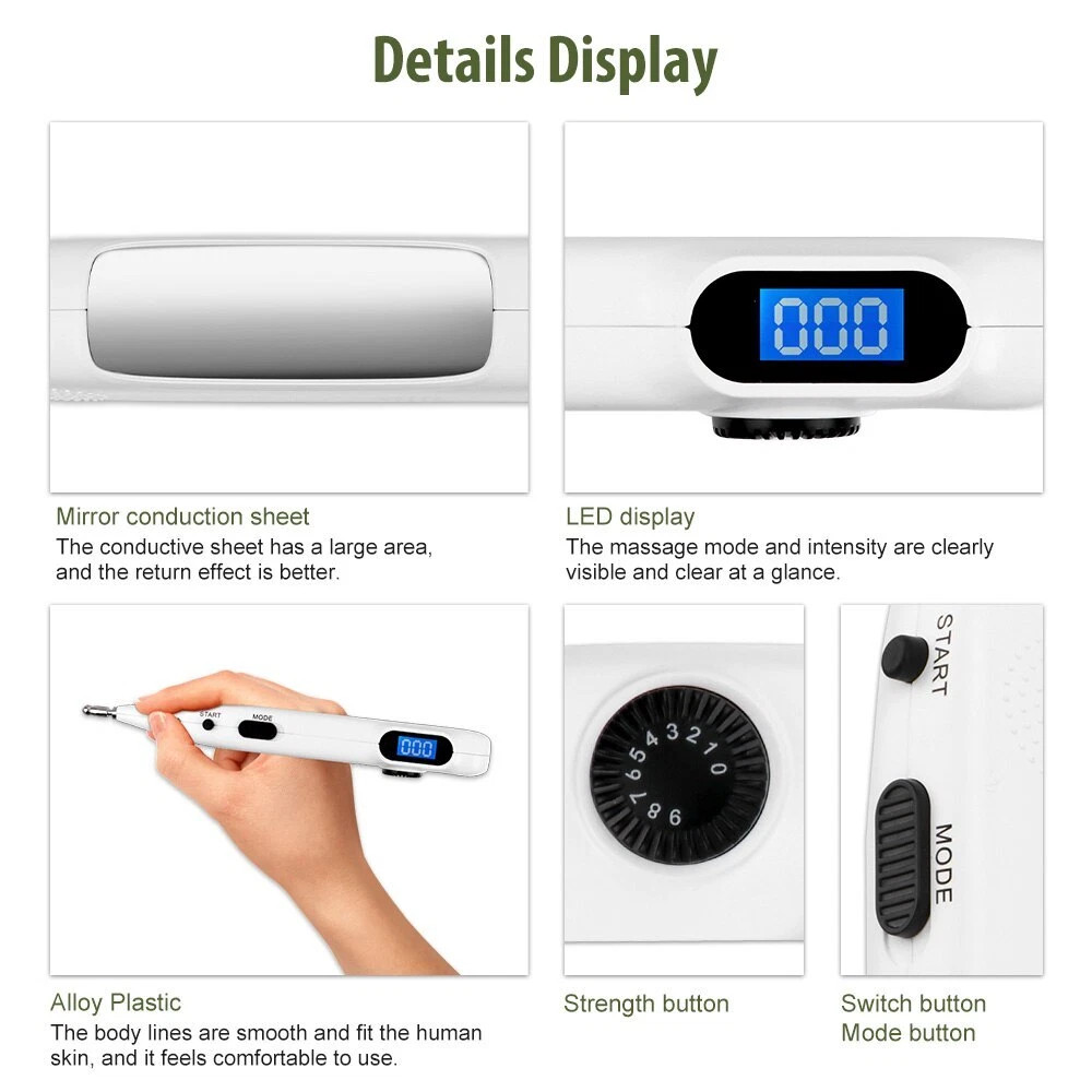 New Acupuncture Pen |Digital Display Electro Acupuncture Point Device Massage