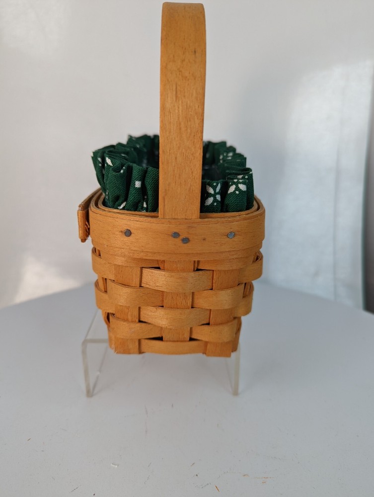 Longaberger 1998 Hostess Appreciation Combo Fabric & Protector Basket