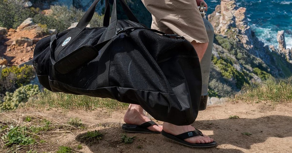 Stahlsac 26" Mesh Duffle Black