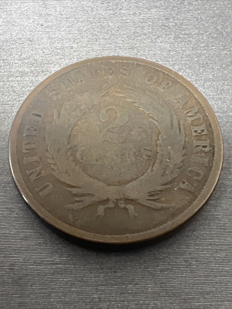 1869 Two Cent Coin #1038