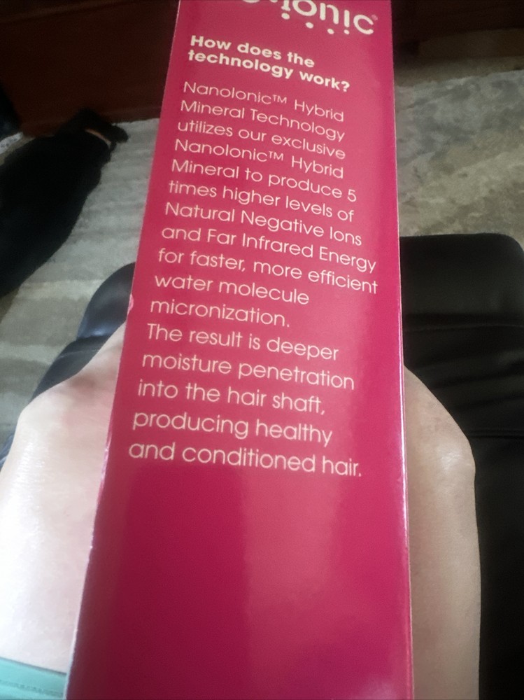 Bio Ionic Freestyle Styling Iron Flat Iron Nanolonic Ceramic Special Edition