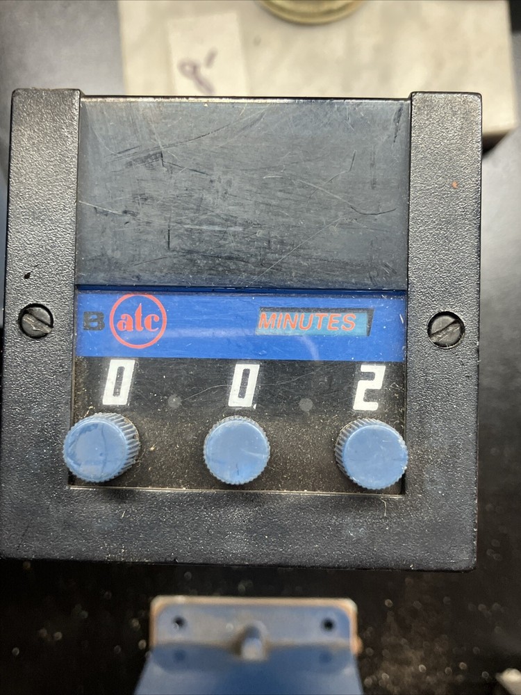 ATC Timer 365 Long Ranger Computing Timer 7A 1/6 Hp 250VAC-3A 30VDC Untested