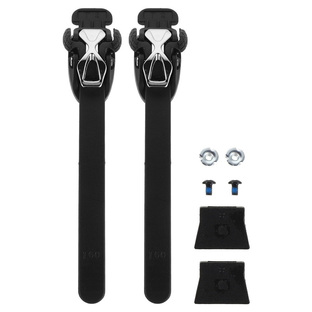 2 Sets Adjustable Inline Ice Skating Buckle Strap Replacement Latch Band Buckle