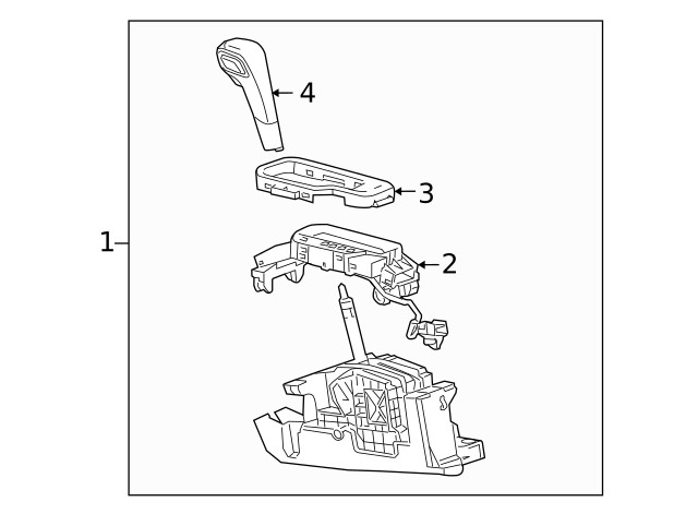 Genuine GM Shift Knob 84654639