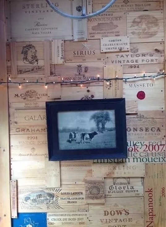 15 Assorted BRANDED WOOD WINE PANELS Different sizes