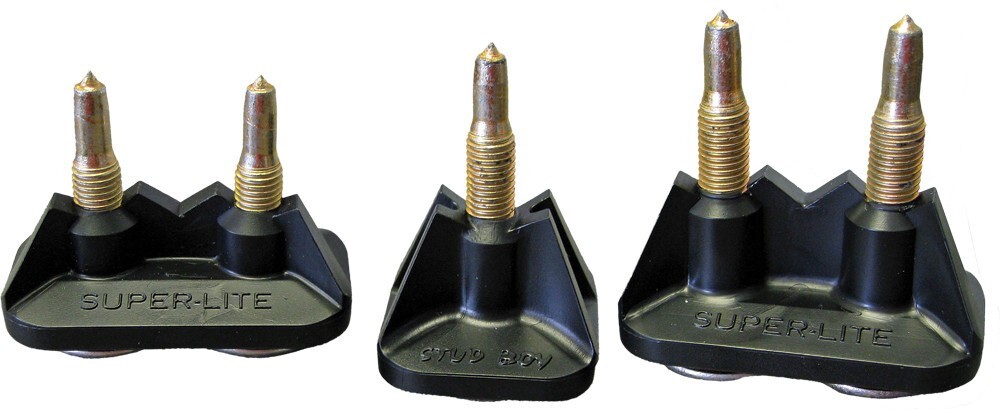Stud Boy Super-Lite Pro Series Double Backers .75" - 24/Pack Black 2512-P1-BLK