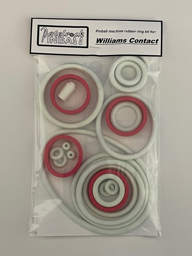 1978 Williams Contact Pinball Machine Rubber Ring Kit