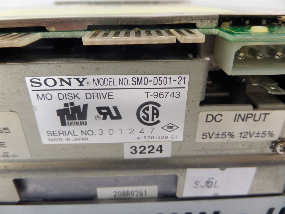 Sony SM0-D501-21 MO Internal Optical Disk Drive