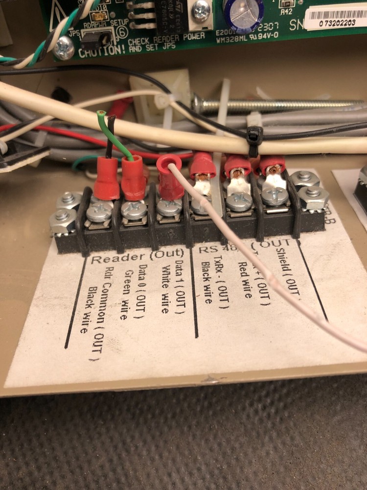 Keri Systems PXL-500P Access Control with Attached SB593 Satellite Board PANEL