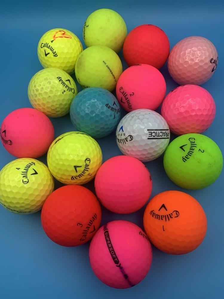 Used Callaway Golf Balls (18) [A]