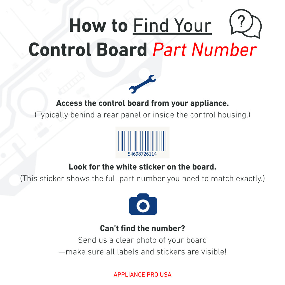 08232483 Whirlpool Refrigerator Main Control Board Replacement